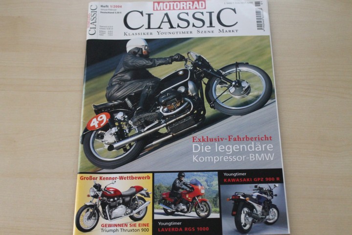 Deckblatt Motorrad Classic (01/2004)